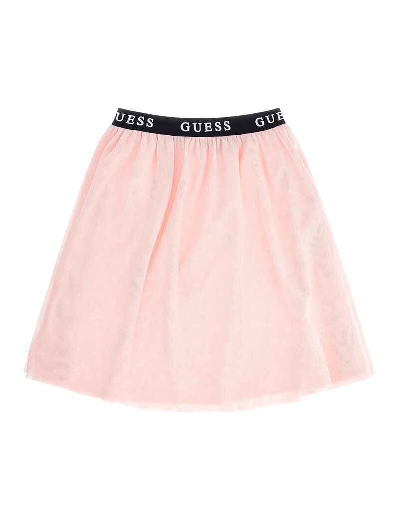 All Over Mesh Skirt