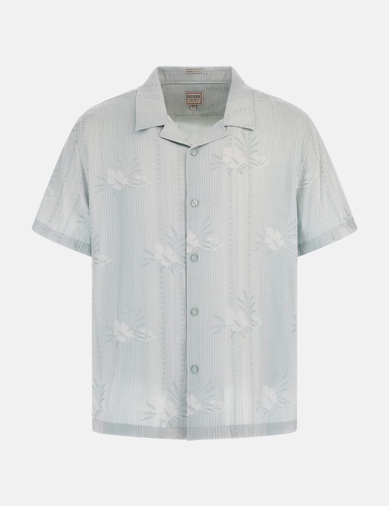 Floral Jacquard Shirt