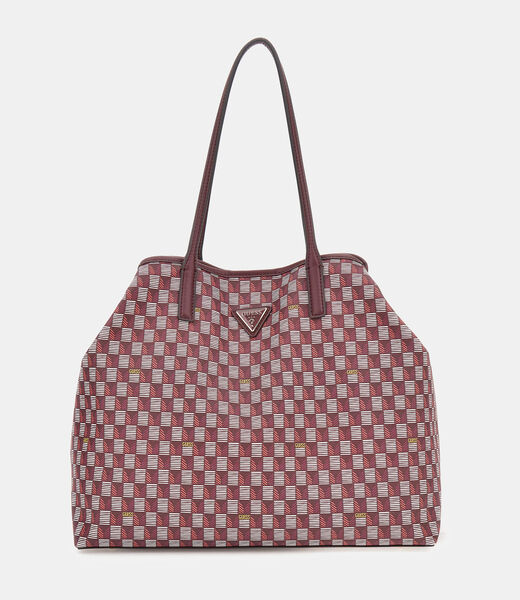 G Wave geometric-print shopper