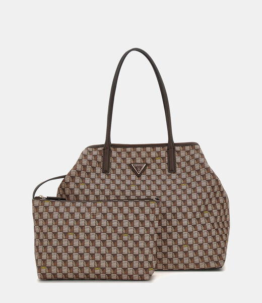 G Wave geometric-print shopper