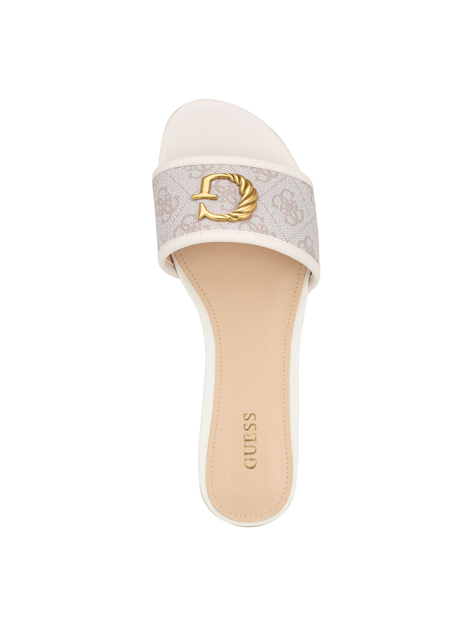 Guess Hammi Logo Flat Sandals | Dillard's