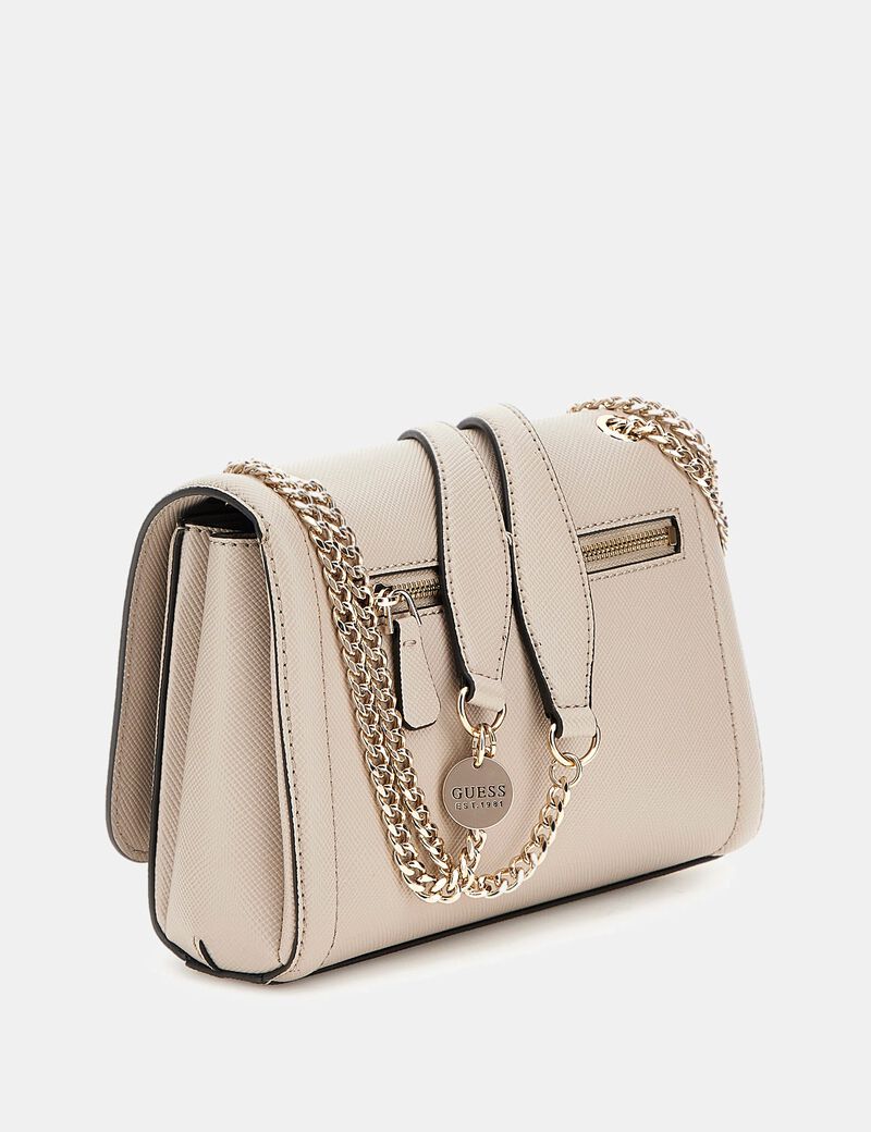 Noelle Saffiano Mini Crossbody Bag