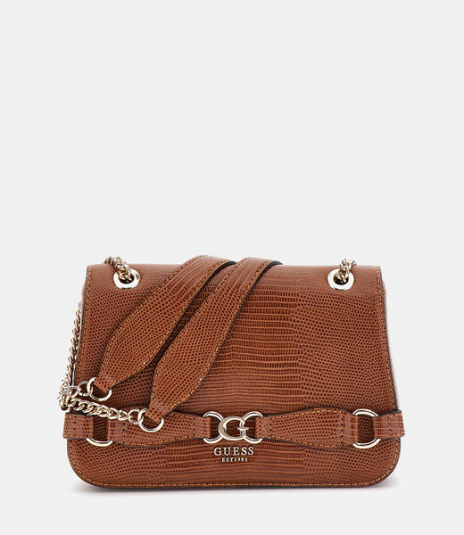 Arlena python-print crossbody