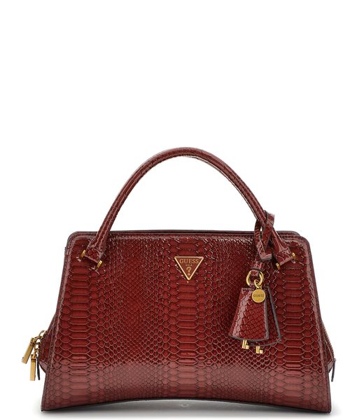 Annita python-print handbag