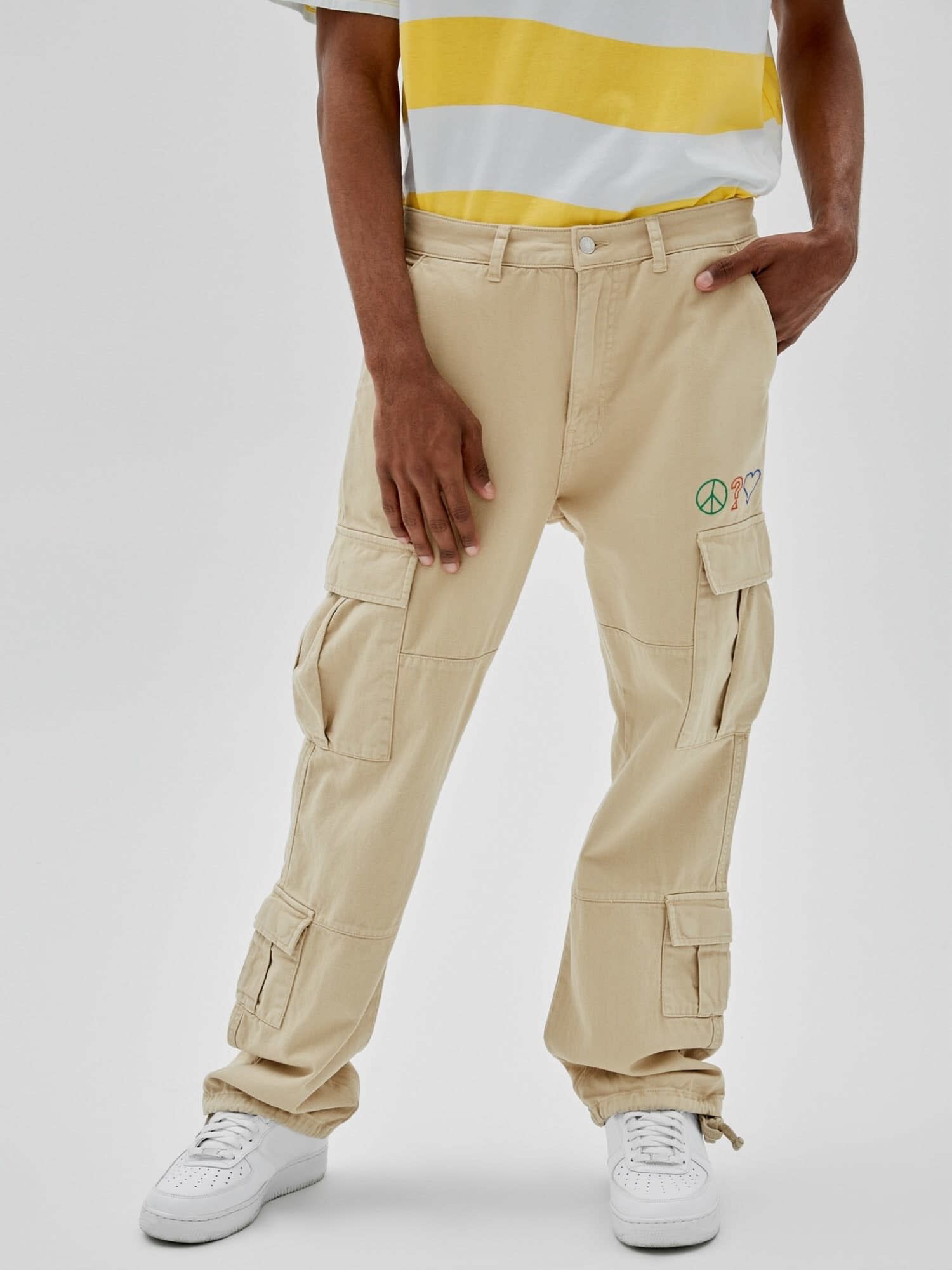 Guess cargo clearance pants mens