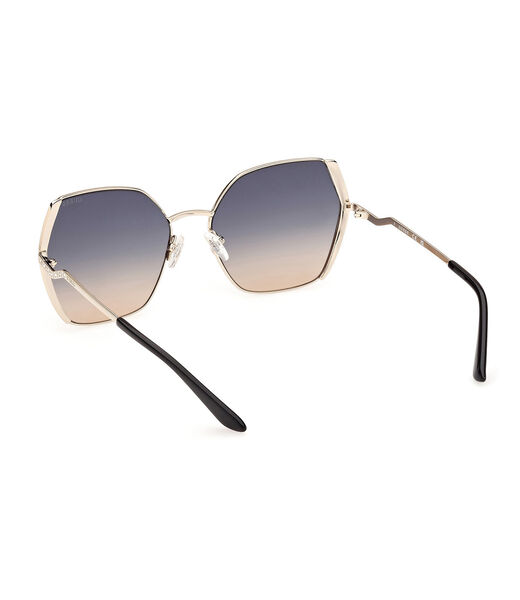 Geometric Full Rim Sunglasses