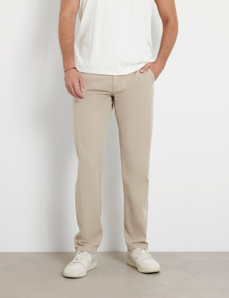 Mid rise slim pant