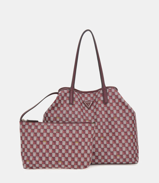 G Wave geometric-print shopper