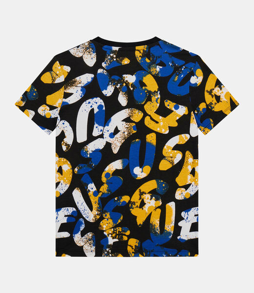 All over print stretch t-shirt