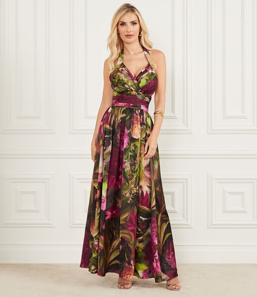 Marciano floral print long dress