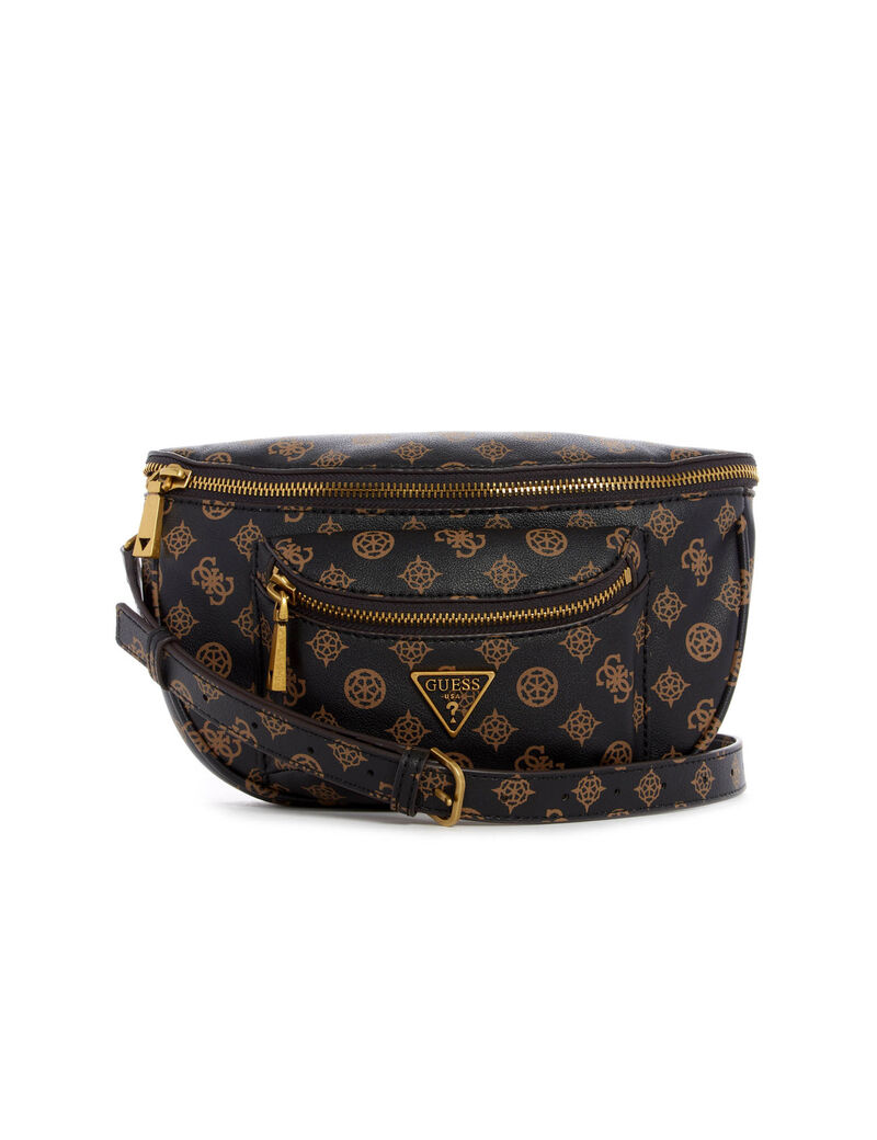 Guess Manhattan Belt Bag - Brown , Women's