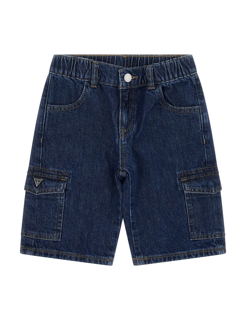 EVERET DENIM CARGO SHORT