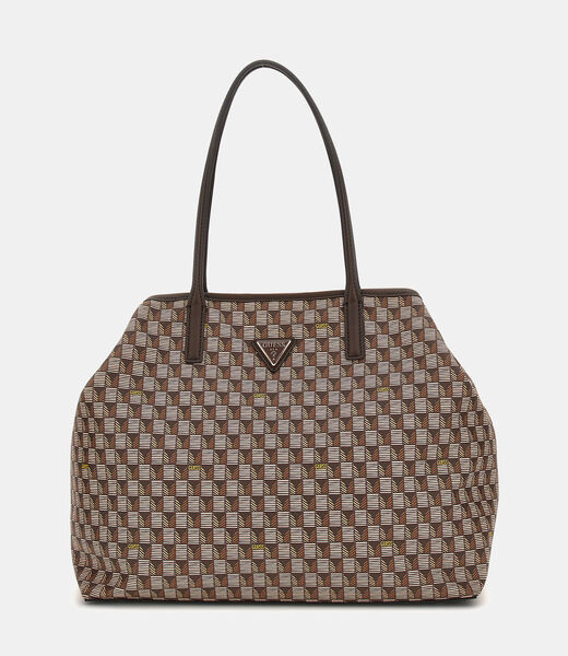 G Wave geometric-print shopper