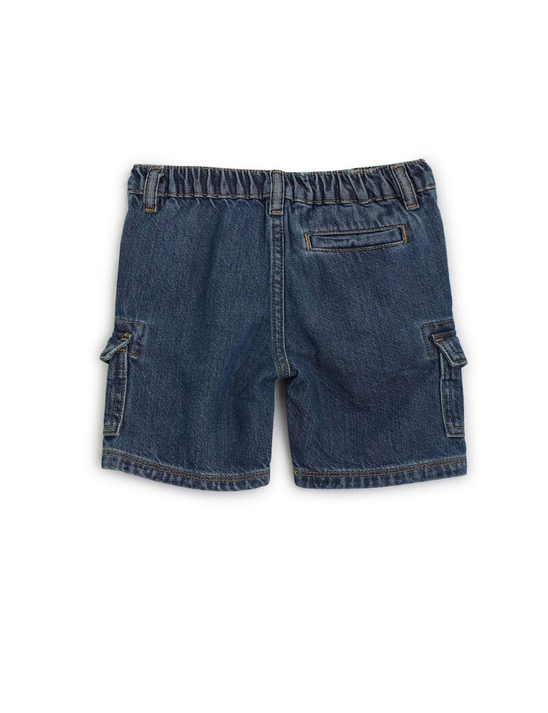 EVERET DENIM CARGO SHORT