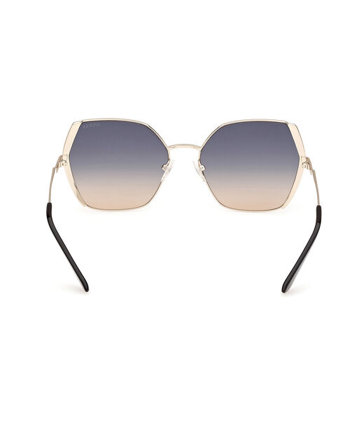 Geometric Full Rim Sunglasses