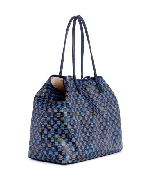 G Wave geometric-print shopper